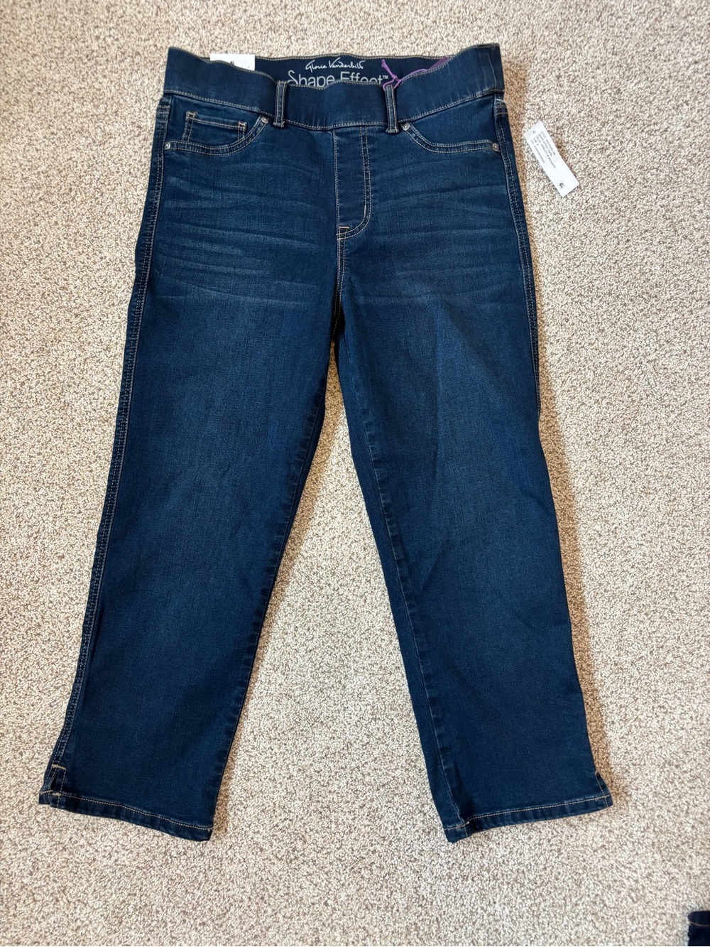 Women’s Gloria Vanderbilt Dark Blue Ankle Crop Jeans